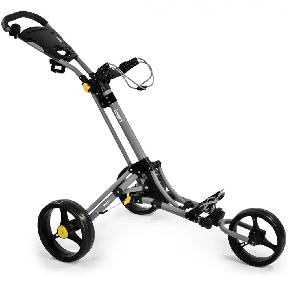 Masters I-Cart Go Golf Trolley Grey/Black 1 Masters I-Cart Go Golf Trolley Grey/Black
