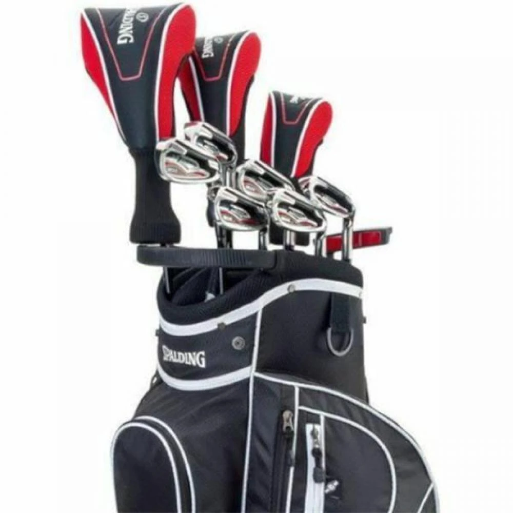 Spalding SX35 Golf Package Set Graphite Mens (Cart Bag) 2 Spalding SX35 Golf Package Set Graphite Mens (Cart Bag) - Image 2