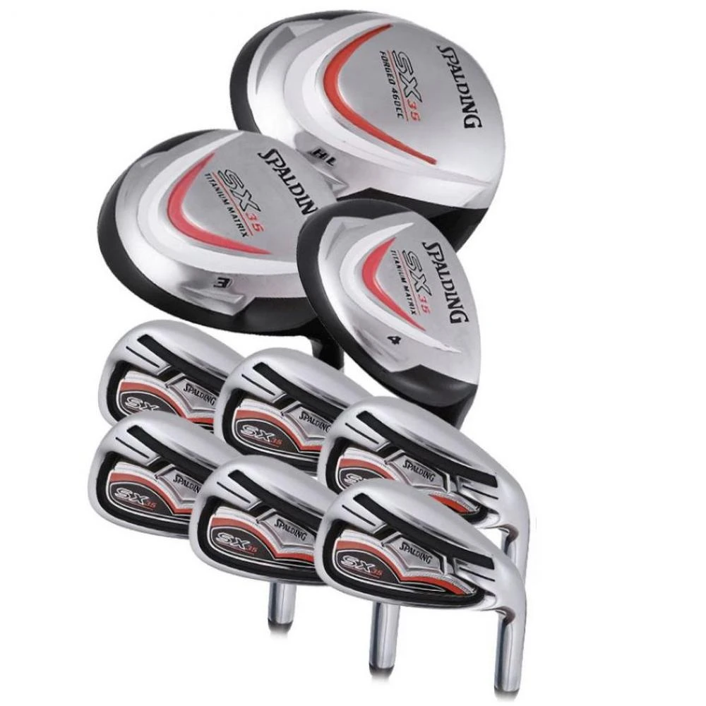 Spalding Golf Package Set Mens Steel (Cart Bag) 2 Spalding Golf Package Set Mens Steel (Cart Bag) - Image 2