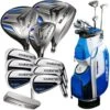 Cobra Fly XL Golf 11 Piece Package Set Steel Irons (Cart Bag)
