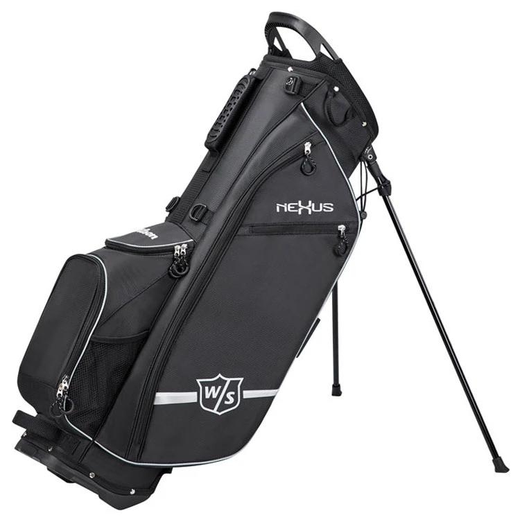 Wilson Nexus Lite Carry Stand Bag Black WGB6660141 1 Wilson Nexus Lite Carry Stand Bag Black WGB6660141