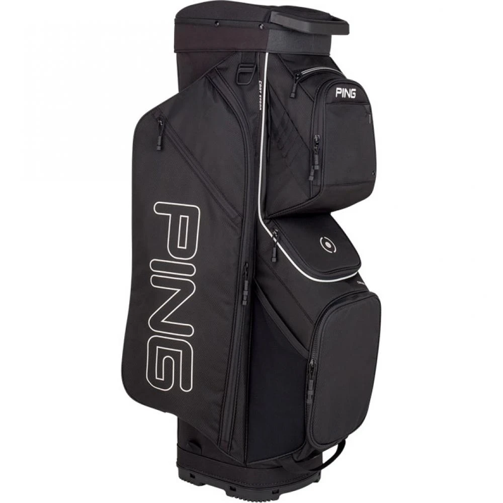 PING Traverse (14 Way) Cart Trolley Bag Black 1 PING Traverse (14 Way) Cart Trolley Bag Black