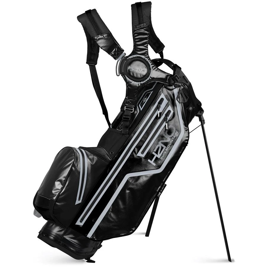 Sun Mountain H2no (14 Way) 2022 Stand Bag Black 1 Sun Mountain H2no (14 Way) 2022 Stand Bag Black