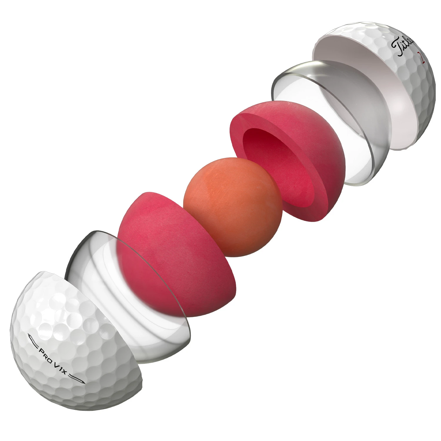 Titleist Pro V1x Golf Balls 2023 4 Titleist Pro V1x Golf Balls 2023 - Image 4