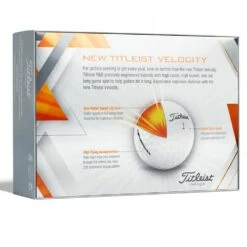 Titleist Velocity Golf Balls White 2022 -Chic Golf Shop titveloc182