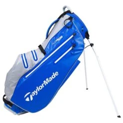 TaylorMade Flextech 2022 Waterproof Stand Bag (Royal Silver)