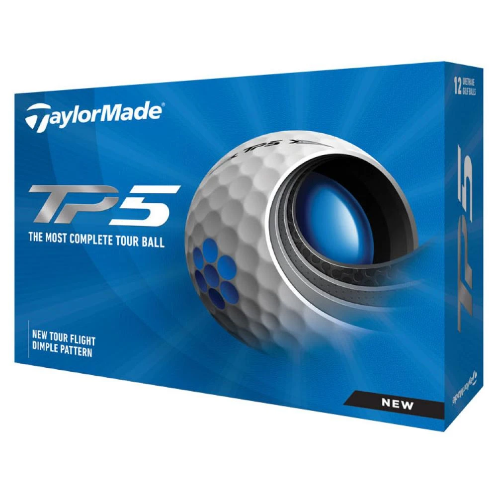 Taylormade TP5 Golf Balls 1 Taylormade TP5 Golf Balls
