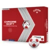 Callaway Chrome Soft Truvis Golf Balls White Red