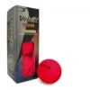 Volvik Vivid Golf Balls Red (3 Ball Sleeve)