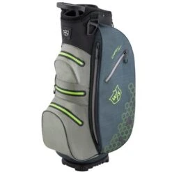 Wilson Golf Dry Tech II Cart Bag Grey/Lime WGB4908GR+
