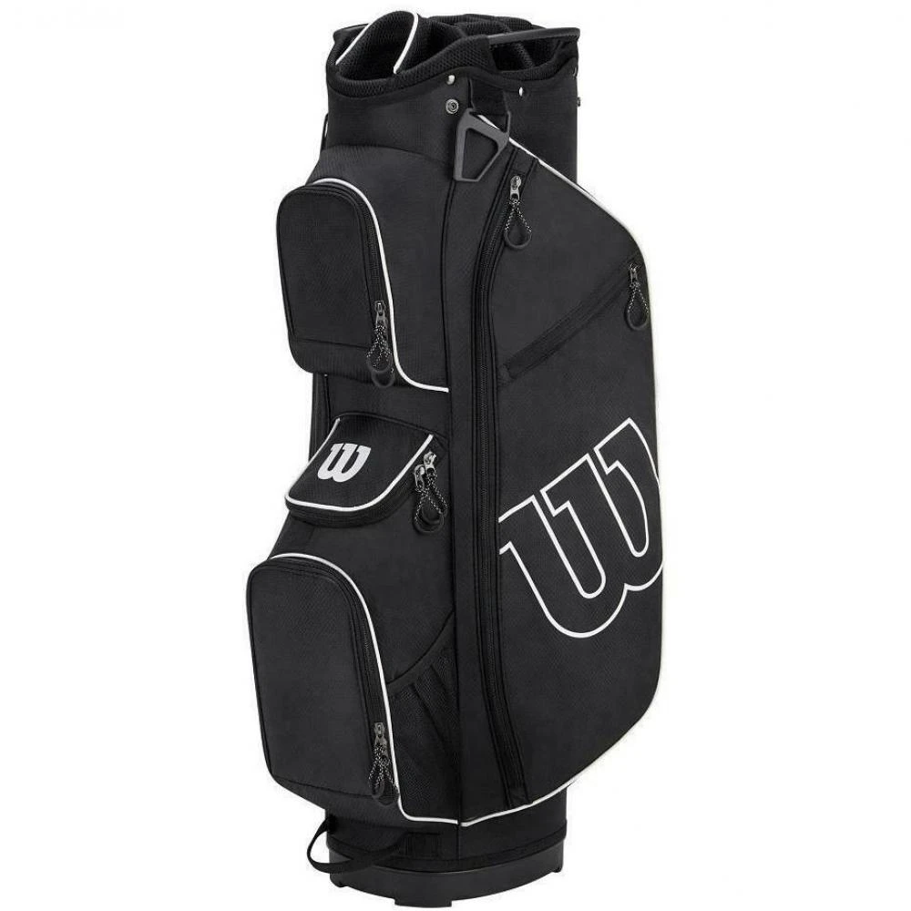 Wilson Pro Staff Cart Bag 2022 Black/Charcoal 1 Wilson Pro Staff Cart Bag 2022 Black/Charcoal