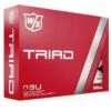 Wilson Staff Triad Golf Balls (White)