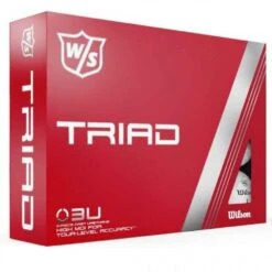 Wilson Staff Triad Golf Balls (White)